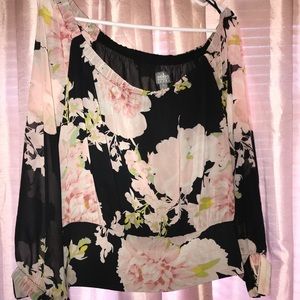 Soho New York & Company Floral Blouse